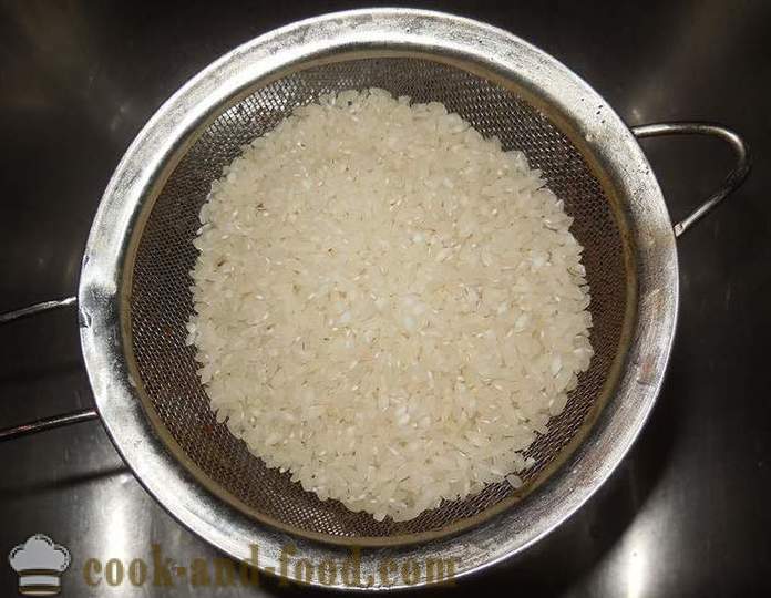 Jak se vaří rýže kaši na vodě na ozdobu - recept s fotografií