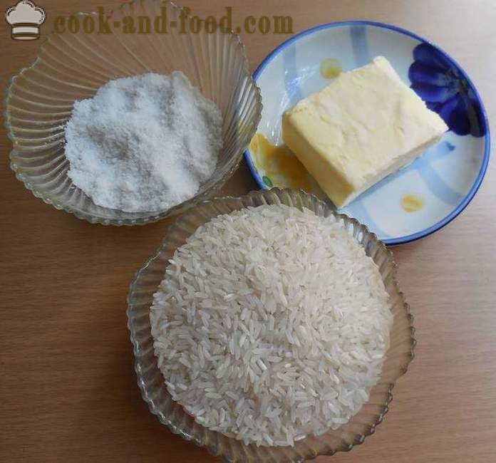 Jak vařit ostrý rýže obloha na pánvi správně - jak uvařit rýži na vodě - krok za krokem recept fotografiích