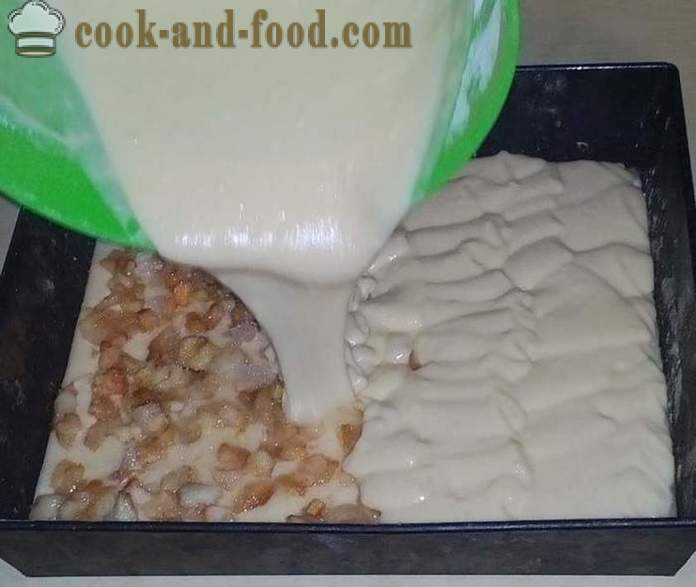 Recept na jablečný koláč v troubě - krok za krokem recept s fotografií, jak rychle a snadno upéct jablečný koláč se zakysanou smetanou