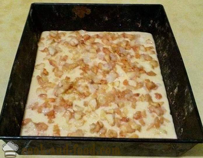 Recept na jablečný koláč v troubě - krok za krokem recept s fotografií, jak rychle a snadno upéct jablečný koláč se zakysanou smetanou
