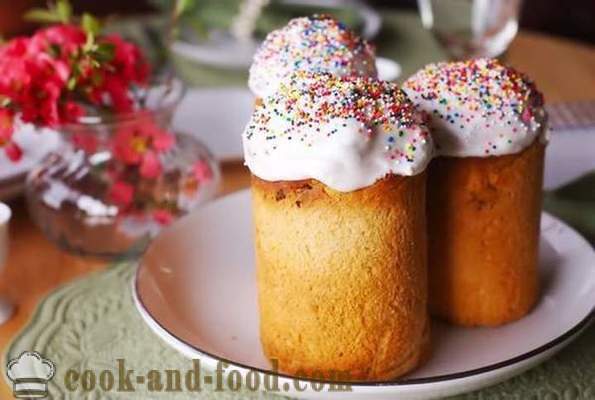 Máslo velikonoční koláč se smetanou a žloutky - jednoduchý recept na to, jak vařit lahodný koláč na Royal Opara