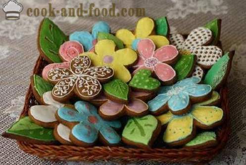 Cukr barva glazura pro koláče, sušenky nebo koláč na vodě - jednoduchý recept glazura opřít, jak vytvořit barevné glazury doma