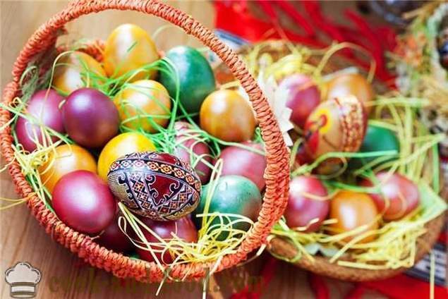 Kulinářské tradice a zvyky Velikonoc - velikonoční stůl v slovanský ortodoxní tradice
