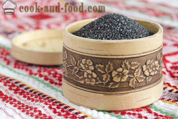 Chetvergova sůl - tradiční velikonoční černá sůl, jednoduché recepty, jak vařit černou sůl.