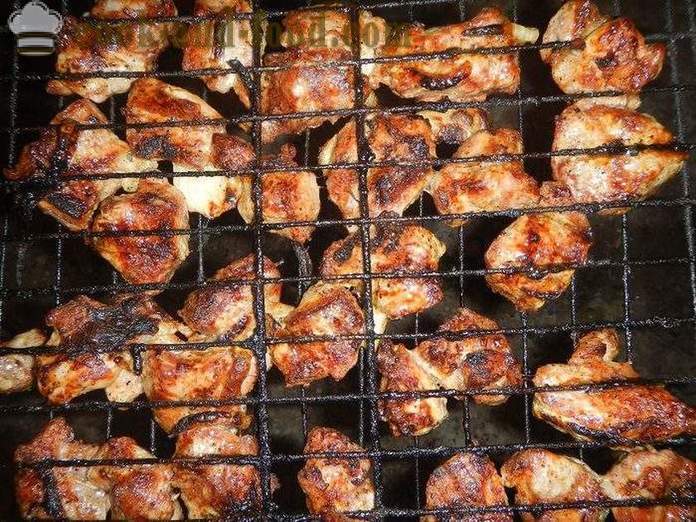 Šťavnaté vepřové na grilu - jak marinovat maso pro kebab, gril, grilování nebo smažení na grilu recept s fotografiemi.
