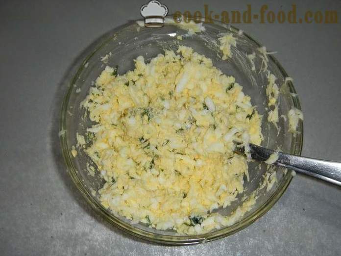 Lahodné karbanátky plněné vejci a sýrem - jak vařit karbanátky s nádivkou, krok za krokem recept s fotografiemi.
