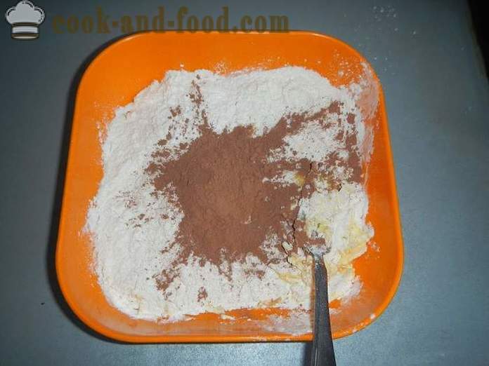 Čokoládový cheesecake Giraffe - jak vařit dort krok za krokem recept fotografiích