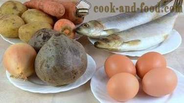 Chutný sledě pod kožich klasického receptu s foto: jaké vrstvy a jak vařit sledě v kožichu s vejcem