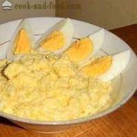 Chutné studené mísy na svátečního stolu: sýr, česnek, vejce, majonéza - co by mohlo být jednodušší (recept s fotografií)