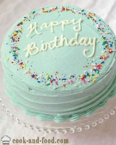 Jak vyrobit sladké nápis na narozeninový dort