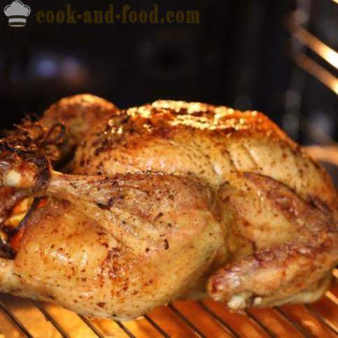 Jak lahodné pečené kuře v troubě - video recepty doma