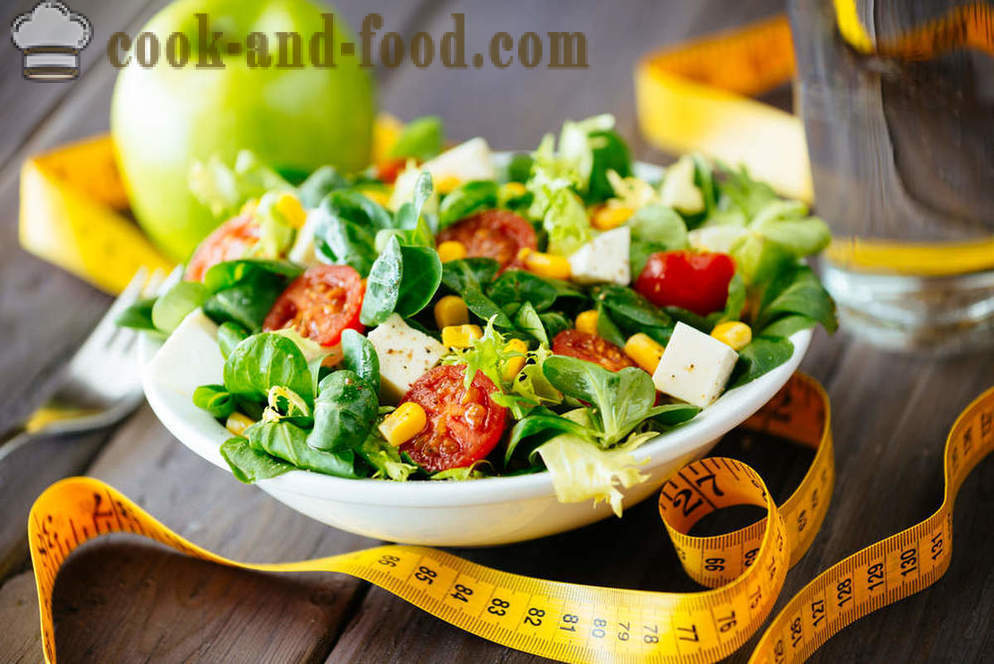 Zeleninové saláty stravy na hubnutí - Video recepty doma