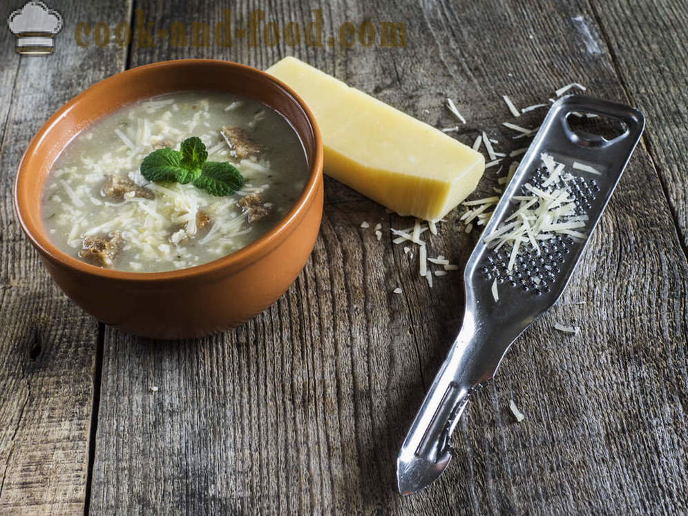 Tři recept vaření polévka se sýrem - VIDEO recepty doma