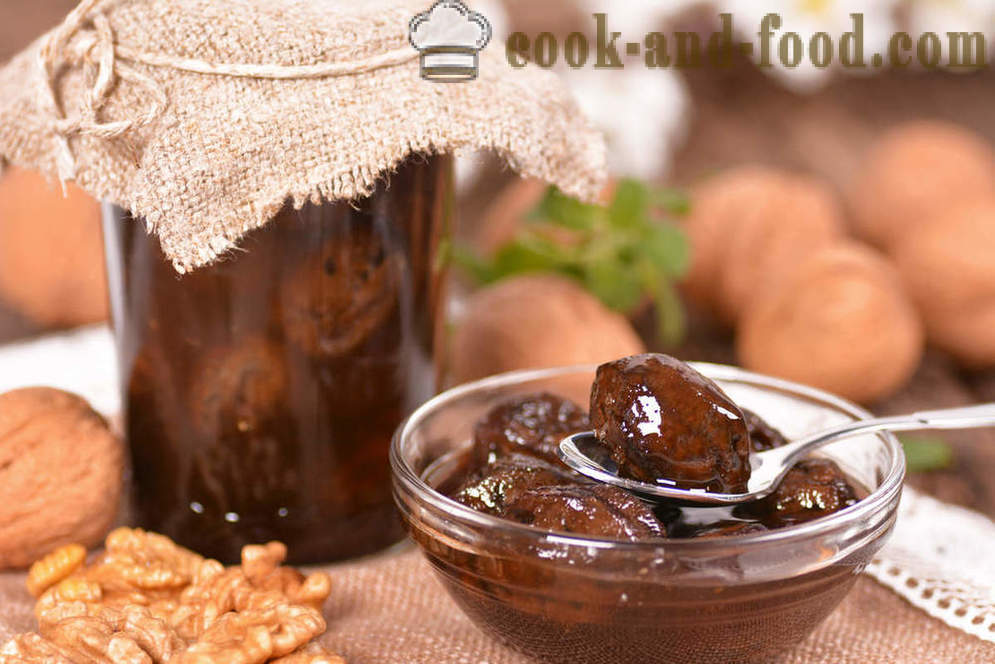 Originální recepty marmeláda z vlašských ořechů