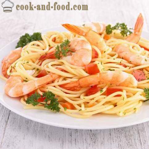 Recept na italské těstoviny s krevetami - video recepty doma