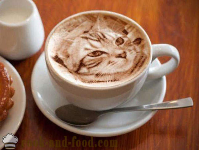 Kresby na kávu: malování latte art