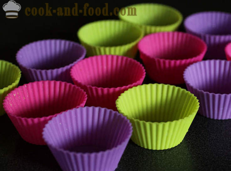 Multi-barevné plechovky na muffiny - Video recepty doma