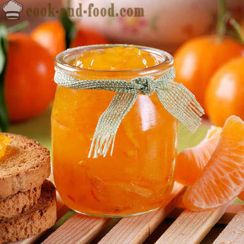 Recept ochucená jam mandarinka